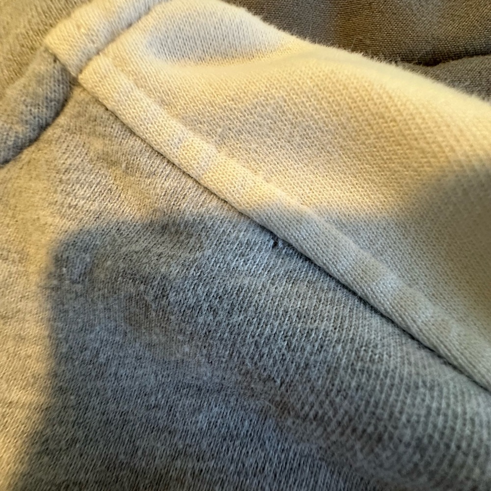 Lauren Ralph Lauren Women's Grey Cream Full Zip Hoodie Jacket L - Picture 10 of 11